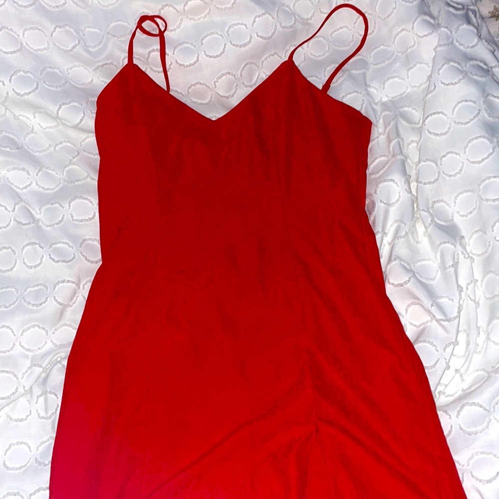 red party dress size medium forever 21